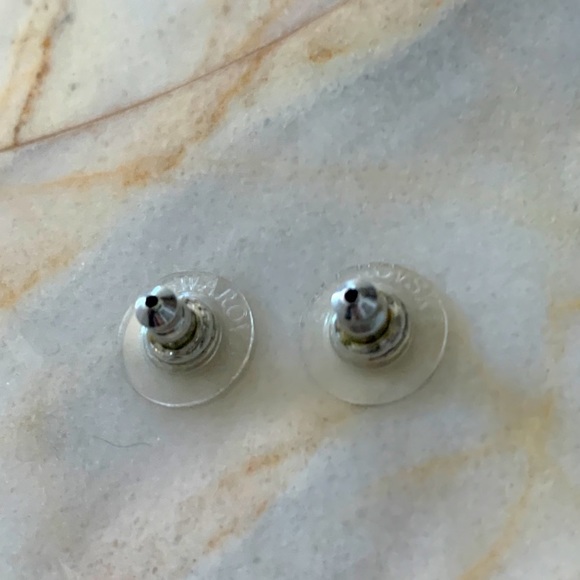 Clear Crystal JEWELRY Pierced Earrings VERTICAL - Picture 7 of 8